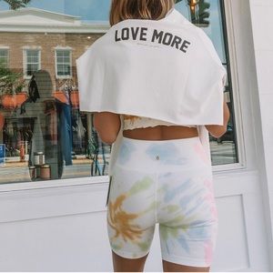 Spiritual Gangster Tie Dye Bike Short